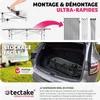 Table pliante de camping en aluminium avec housse, 140 x 70 Voir les images du produit 5