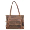 Greenburry Schultertasche Damentasche Leder braun Shopper Produktbild-Vorschau 7
