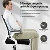 ALFORDSON Bürodrehstuhl, Ergonomischer Mittelhoher Produktbild-Vorschau 10
