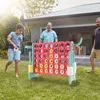 COSTWAY Set di gioco gigante a 4 vittorie con canestro e Anteprima dell’immagine prodotto 6