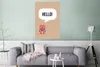 MuchoWow® Poster Sprichwörter - Zitate - Hallo! - Roboter - Produktbild-Vorschau 5