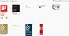 A collection of awards and product information logos. Anteprima dell’immagine prodotto