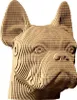Puzzle 3D, BULLDOG, Tektura, 131 elementów Podgląd zdjęcia produktu 3