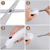 Coltello elettrico da cucina con due lame in acciaio inox, Anteprima dell’immagine prodotto 16
