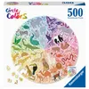 Ravensburger Puzzle 17172 Circle of Colors -Animals 500 Produktbild-Vorschau 1