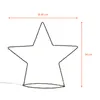 Stella in metallo con illuminazione - circa 34 cm / 35 LED Anteprima dell’immagine prodotto 2