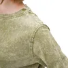 Damen Langarmshirt - Größe L - Stonewash - 100% Baumwolle - Produktbild-Vorschau 6