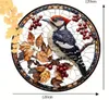GKA XL Sonnenfänger Specht 20 cm Buntglas Lichtfänger Produktbild-Vorschau 4