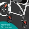 ELONEO Wohnungsrollator 54cm breit, faltbar und leicht, Produktbild-Vorschau 6