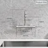 Küchenarmatur - Wandmontage - Edelstahl - Flexible Auslauf Produktbild-Vorschau 4