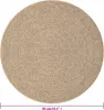 Teppich 90 cm Jute-Optik Innen und Außen Produktbild-Vorschau 6