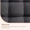 COSTWAY Relaxsessel verstellbar, Bodenstuhl Bodensessel Produktbild-Vorschau 9