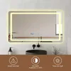 Specchio da bagno a LED ZELURXX, 3 tonalità di luce, Anteprima dell’immagine prodotto 2