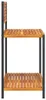 vidaXL Záhradný pracovný stôl 90x50x110 cm z masívneho Náhľad obrázku produktu 5