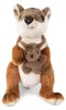 WWF pluszowy kangur z dzieckiem (19 cm) realistyczna Podgląd zdjęcia produktu 5