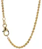 Goldkette Kordelkette massiv Breite 2,2 mm 60cm echt 585-14 Produktbild-Vorschau 1