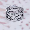 Kreativer schöner Fisch-versilberter Öffnungs-Fingerring Produktbild-Vorschau 7