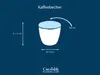 CreaTable, 24738, Squeezy Mocha Mousse, Kaffeebecher 4-tlg, Produktbild-Vorschau 8
