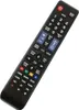 A black remote control is shown against a white background. Produktbild-Vorschau