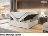 MEBLINI Boxspringbett mit Bettkasten - Gepolstert Produktbild-Vorschau 5