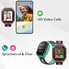 Collage of smartwatch features including video calls, voice calls, and chat. Náhled obrázku produktu