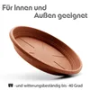 BigDean 20 Stück Blumentopf Untersetzer Ø 29,5 cm in Produktbild-Vorschau 4