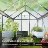 Aluminium kas van 3,65 m² (190 x 192 x 201 cm) met Productafbeelding-voorbeeld 4