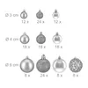 Boules de Noël Relaxdays, lot de 150, boules de sapin Voir les images du produit 4