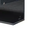 Wandregal 'Gauldal' 57x30x32 cm Schwarz Produktbild-Vorschau 8