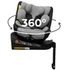 KidsZone Seggiolino Auto 0-36 kg Isofix Girevole 360° - Anteprima dell’immagine prodotto 1