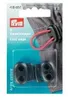 Prym 416657, Kordelstopper, Schwarz, Kunststoff, 40 °C, 20 Produktbild-Vorschau 2