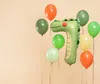 Bunter Krokodil-Folienballon Zahl 7 für Kindergeburtstage Produktbild-Vorschau 6