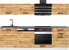 Belini Küchenzeile Küchenblock Linda - Küchenmöbel 240 cm Produktbild-Vorschau 1