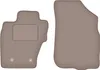 Beige Vordermatten für: Dacia Duster I 4WD SUV (2010-2018) Produktbild-Vorschau 1