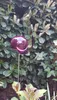 Skulptur Flame Edelstahl violett 146 cm Gartenstecker Produktbild-Vorschau 2