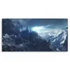 DEQORI Hybrid Leinwand Bild 60x30 cm 'Gipfel der Zukunft' Produktbild-Vorschau 2