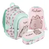 Rucksack Set Pusheen Pink St. Majewski 3-teiliges Schulset Produktbild-Vorschau 1