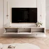 IDOHOME-TV-Lowboard SELIA 200 cm mit goldener Zierleiste Produktbild-Vorschau 2
