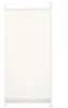 A white pleated blind or shade is shown hanging against a white background. Produktbild-Vorschau