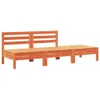 The Living Store Gartensofa 3-Sitzer Wachsbraun Massivholz Produktbild-Vorschau 3