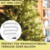 Nordstern LED Büschel Lichterkette Warmweiß 1000 LEDs - Produktbild-Vorschau 5