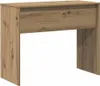 vidaXL Artisan dubový stôl 90x40x72 cm materiál na báze Náhľad obrázku produktu 5