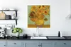 MuchoWow® Poster Sonnenblumen - Vincent van Gogh 75x75 cm - Produktbild-Vorschau 3