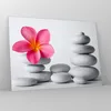 Bilder auf glas - Spa buddhismus ruhig blume - 70x50cm - Produktbild-Vorschau 4