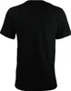 A plain black t-shirt shown from the back. Produktbild-Vorschau
