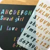 8er-Set Zahlen- und Buchstaben-Schablonen, Produktbild-Vorschau 4