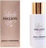 A product shot of Paco Rabanne Lady Million Sensual Body Lotion, showing both the box and the bottle. Náhled obrázku produktu