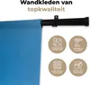 MuchoWow® Wandteppich Wandbehang Rote Mohnblumen unter Produktbild-Vorschau 3