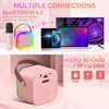 Bluetooth Karaoke Maschine mit 2 kabellosen Mikrofonen, Produktbild-Vorschau 4