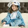 Pyjama Onesie Kigurumi Kostüm für Kinder Eule 122 Produktbild-Vorschau 5